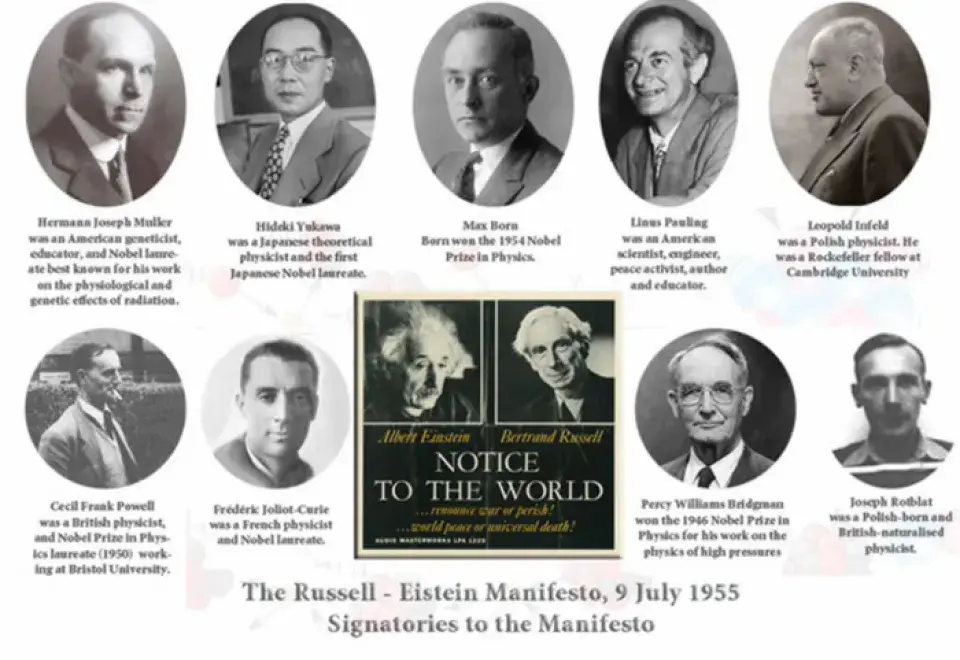The Russell-Einstein Manifesto 9 July 1955