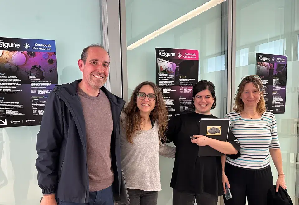 Jon Artola, Esther Vital, Laura Ibáñez y Marion Moreau.