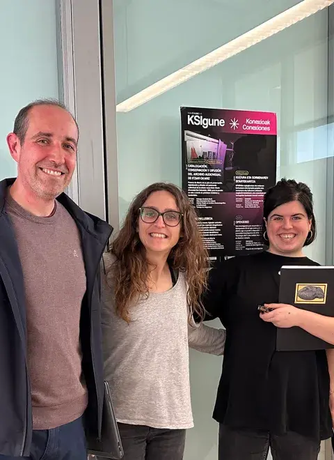 Jon Artola, Esther Vital, Laura Ibáñez y Marion Moreau.