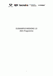 Euskampus Missions 1.0 Programme