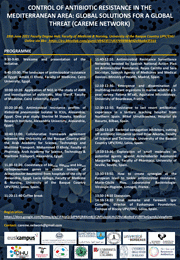 CAREME network - Control of antibiotic resistance in the Meditarrean area: Global solutions for a global threat - Programme